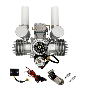 DLE130M 130cc Electric Start Gasoline UAV Engine with Built-in Alternator